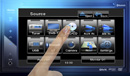 Intuitive touch screen makes operation a breeze.