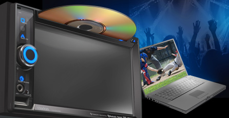Watch a wide variety of video contents with DVD compatibility