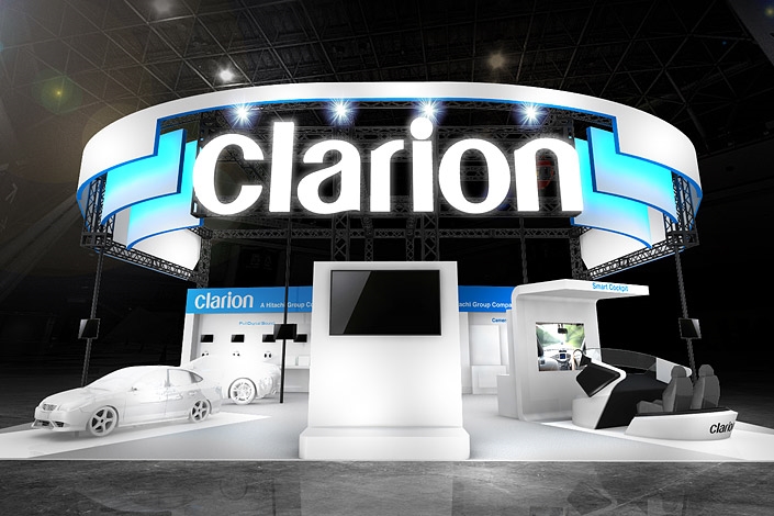 Clarion CEATEC 2016 Booth